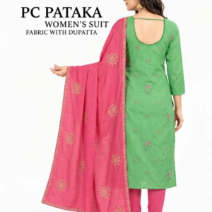 Women's Suit  Fabric with Dupatta
Cotton Fabric
Free Delivery 🚚
No Shipping charges