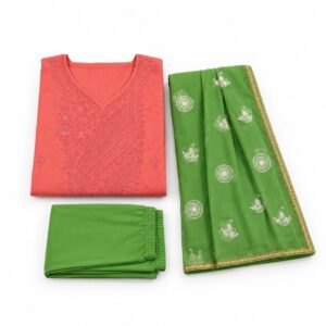 Women's Suit  Fabric with Dupatta
Cotton Fabrics
Free Delivery 🚚
No Shipping charges
